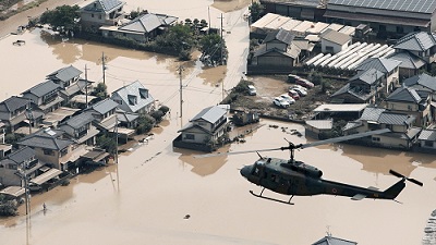 Japan flooding