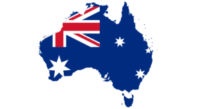 australia-flag-map