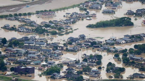 Japan flood damage to reach hundreds of millions USD: Aon