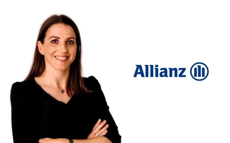 Anna Kohls portrait with allianz logo