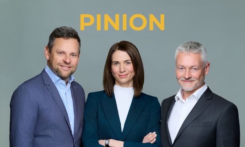 Pinion Insurance with founders