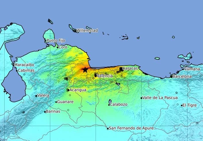 Venezuela earthquake, june 2026